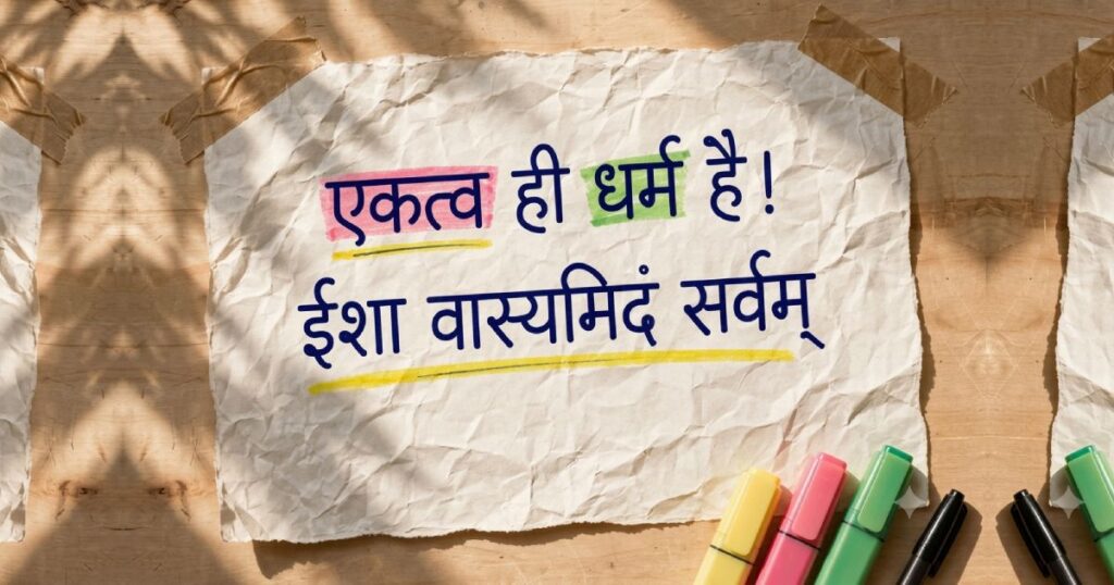 dharm kya hai ekatva ki drishti aur sanatan ka rahasya
